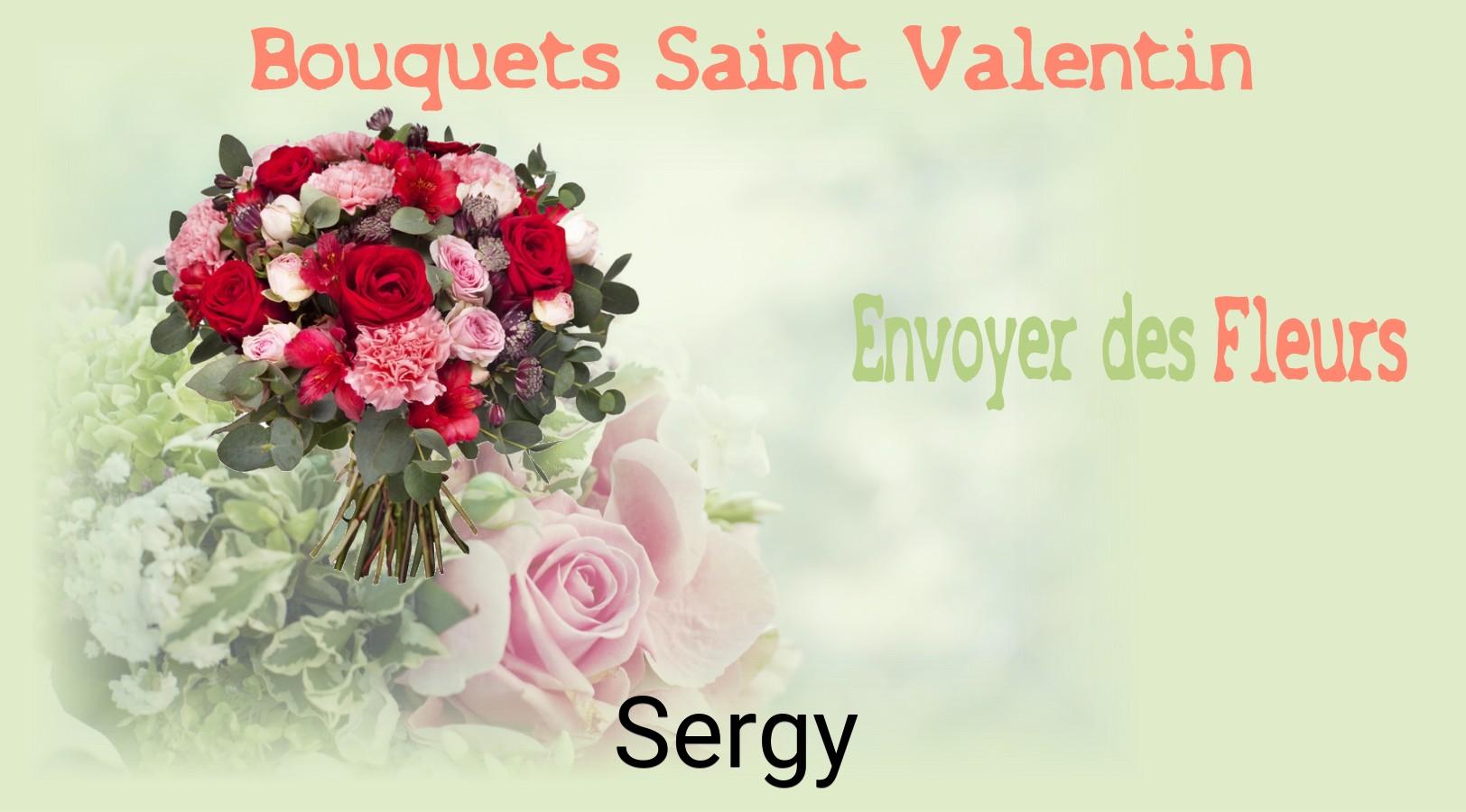 Roses de Saint-Valentin livrées à Sergy